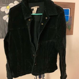 A.M.I. XL Black corduroy jacket
